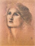 Burne-Jones, Sir Edward Coley Young Woman oil painting